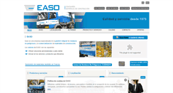 Desktop Screenshot of easo-containers.com